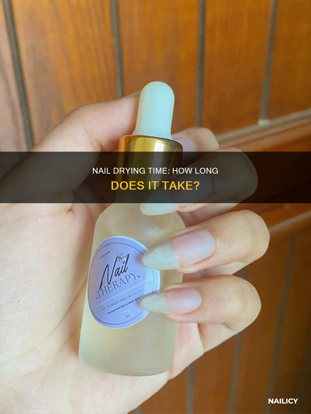 how long do nails take to dru