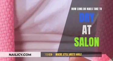 Salon Nail Drying: How Long Before You're Good to Go?