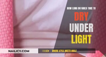 Nail Dry Time: How Long Under the Light?