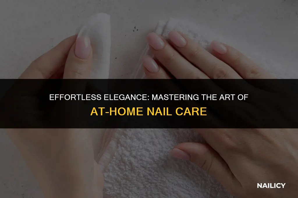 how long do nails take to get done at home
