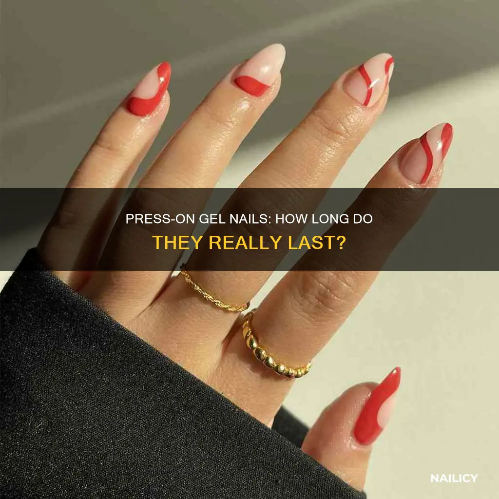 how long do press on gel nails last
