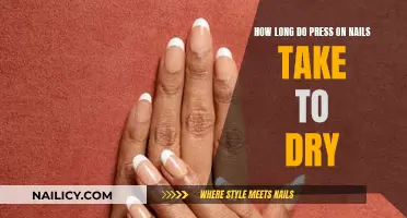 Press-On Nails: How Long Until They're Dry?