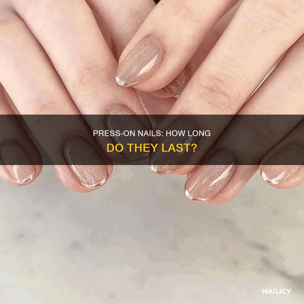 how long do press on nails