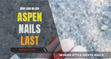 The Longevity of Red Aspen Nails: How Long Do They Last?