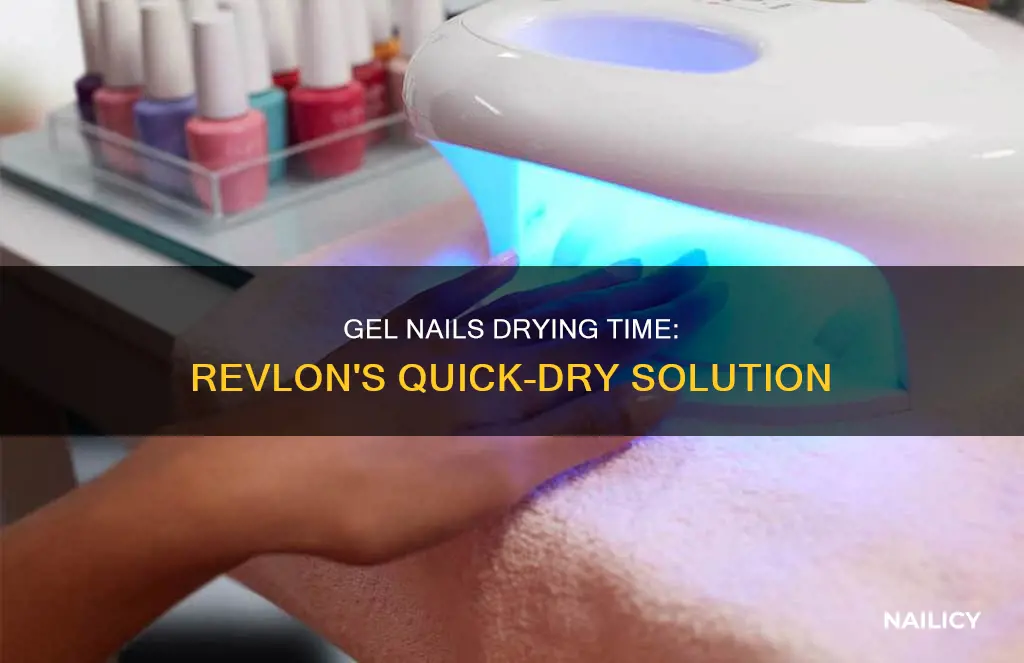 how long do revlon gel nails take to dry