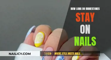 The Sparkly Secret: Rhinestones' Lifespan on Nails