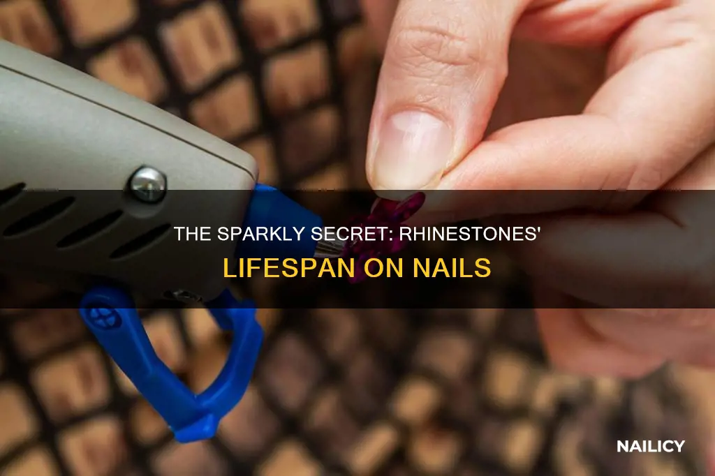 how long do rhinestones stay on nails