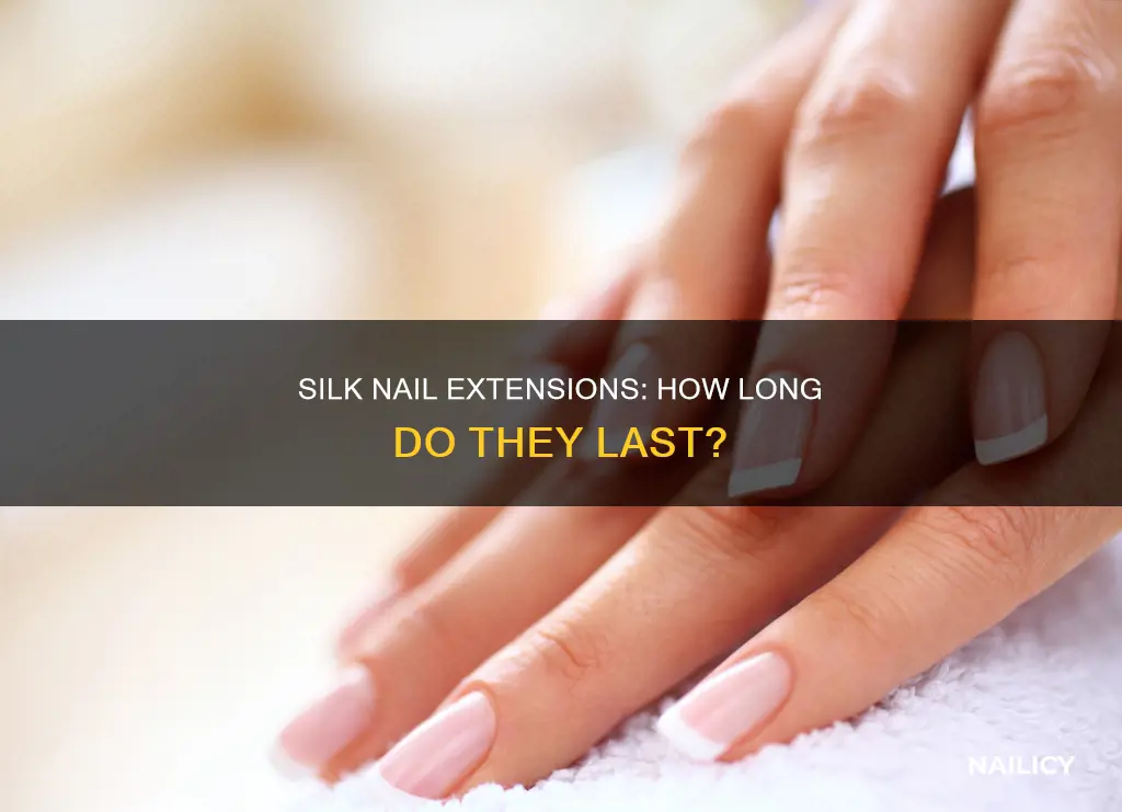how long do silk nail extensions last