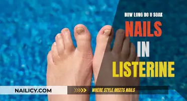 Soaking Nails in Listerine: How Long is Too Long?