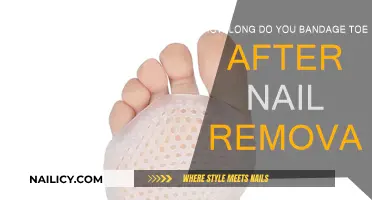 Toe Nail Removal: Bandaging Time and Aftercare