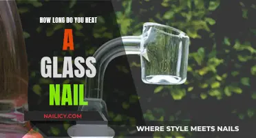Heating Glass Nails: The Ideal Duration for Optimal Results