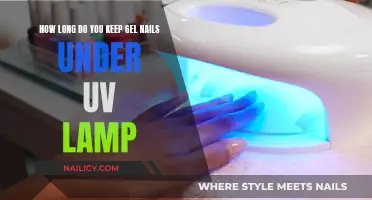 Gel Nails: UV Lamp Exposure Time