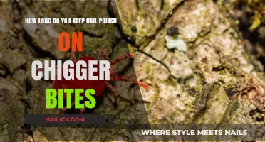 Nail Polish on Chigger Bites: Duration and Effectiveness Explained