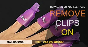 The Right Duration for Nail Remover Clips