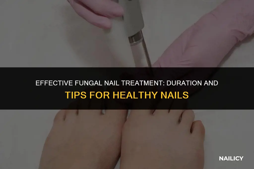 how long do you need to use fungi nail