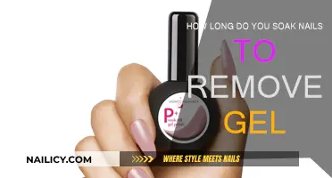 Gel Nails: Soak Time for Safe Removal