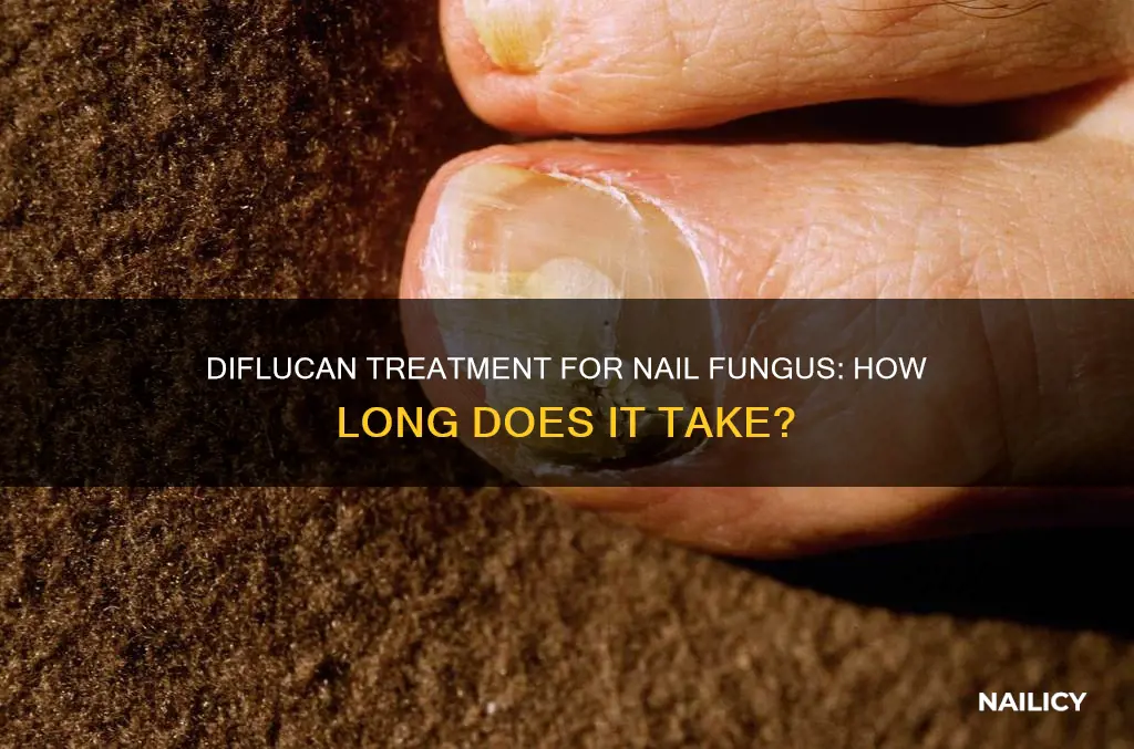 how long do you take diflucan for nail fungus