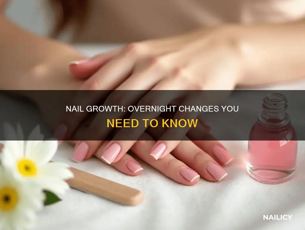 how long do your nails grow overnight