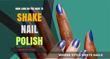 Mastering Nail Polish Application: Optimal Shaking Time for Flawless Results