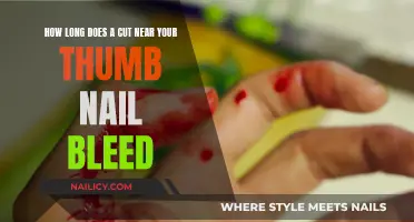 Thumb Cuts: When Will the Bleeding Stop?