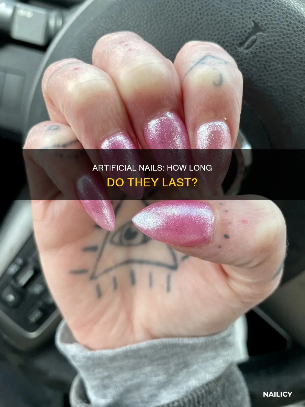 how long does a fill in fake nails