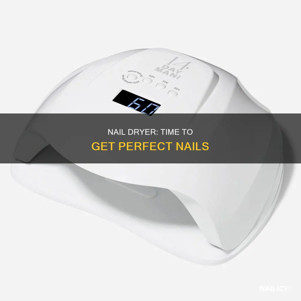how long does a nail dryer take