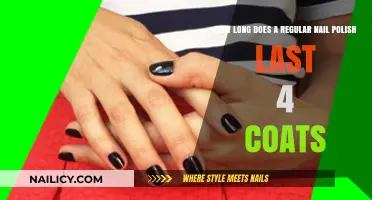 Regular Nail Polish Durability: 4 Coats Lifespan Explained