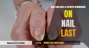 Splinter Hemorrhages: How Long Do They Last?