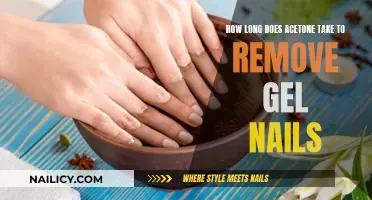 Acetone's Quick Gel Nail Removal: How Long Does It Take?