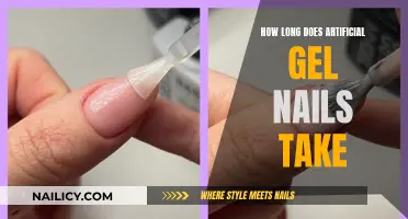 Artificial Gel Nails: Application Time and Aftercare