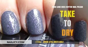 Quick Tips: Butter Nail Polish Drying Time Explained