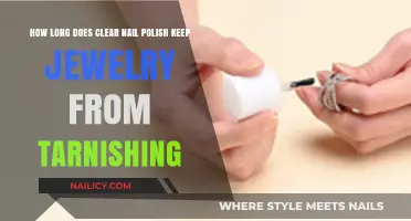 Clear Nail Polish: A Simple Trick to Prevent Jewelry Tarnish