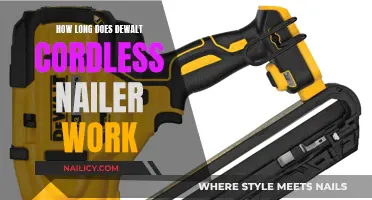Dewalt Cordless Nailer: How Long Does It Last?
