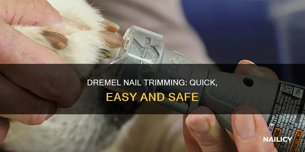 how long does dremel take to cut nails