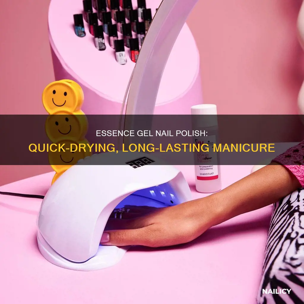 how long does essence gel nail polish take to dry