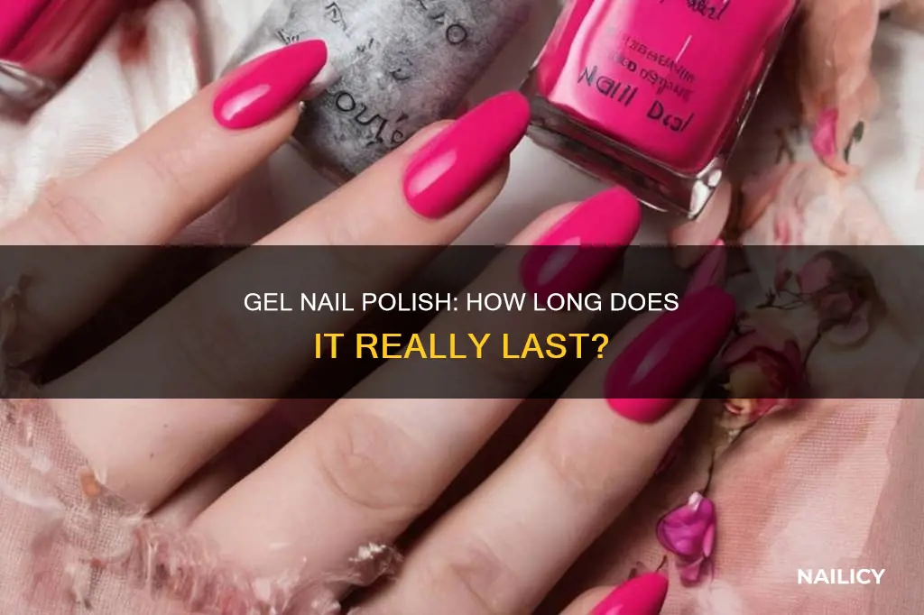 how long does gel nail polish last once opened
