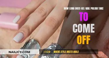 Gel Nail Polish: Removal Time and Techniques