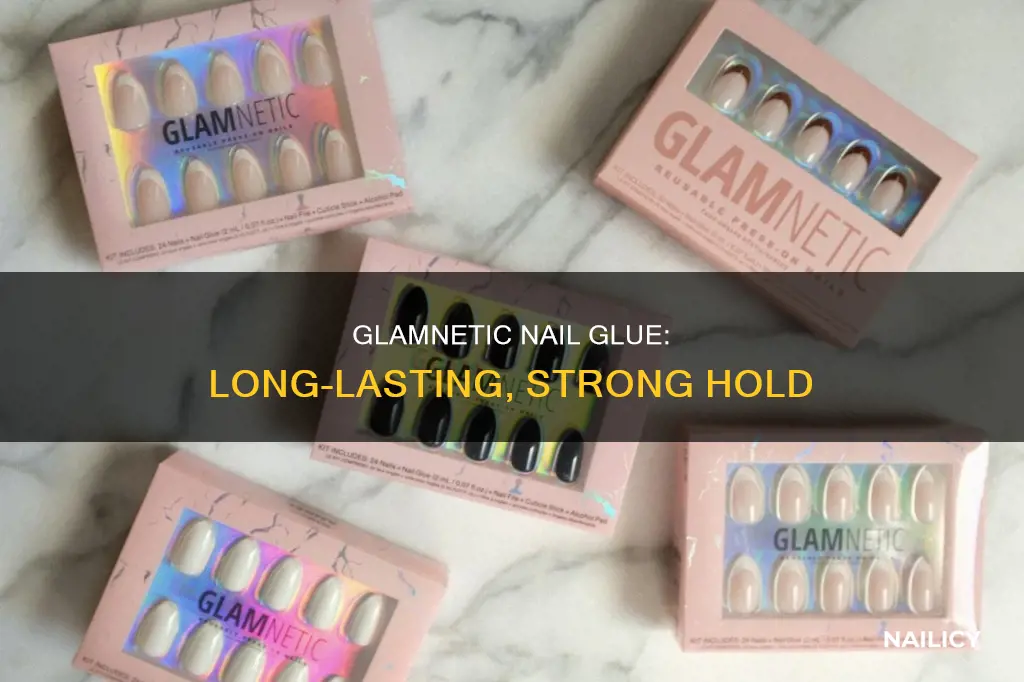 how long does glamnetic nail glue last