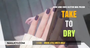 Quick Tips: Speeding Up Glitter Nail Polish Drying Time