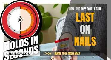 Gorilla Glue Nail Art: How Long Does It Last?