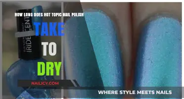 Quick Dry Guide: Hot Topic Nail Polish Drying Time Revealed