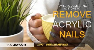 Acetone's Power: Removing Acrylic Nails