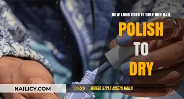 Quick Tips: Nail Polish Drying Time and How to Speed It Up
