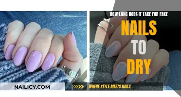 Drying Time for Fake Nails: How Long?