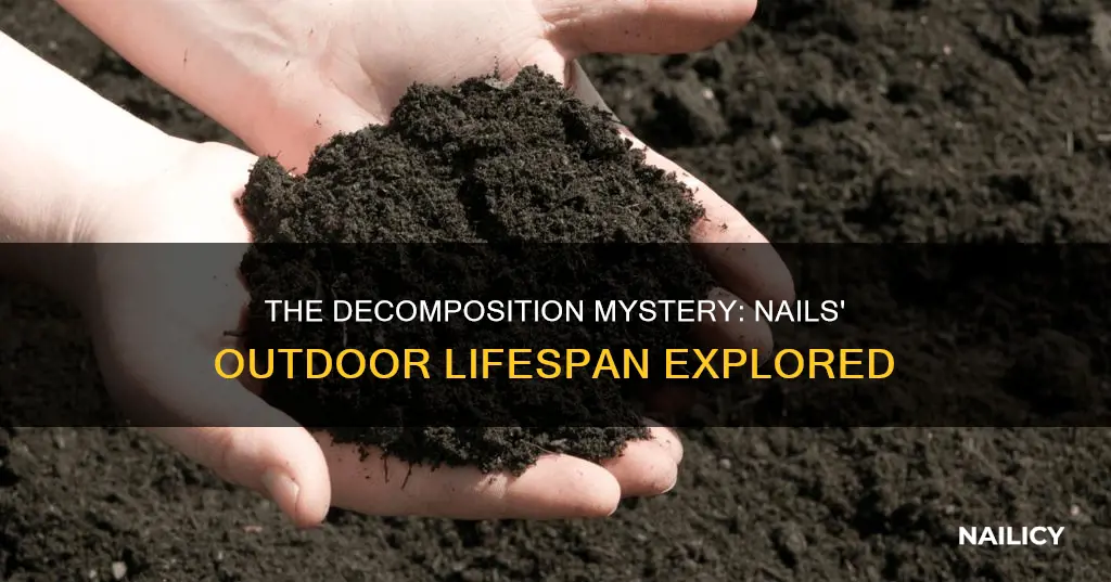 how long does it take for nails to decompose outside