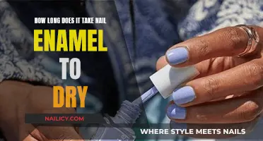 Nail Enamel Drying Time: How Long Does It Take?