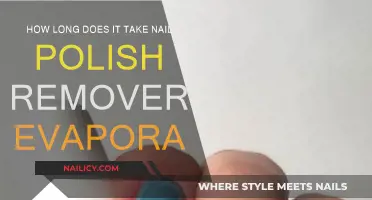 Nail Polish Remover: Evaporation Time Revealed