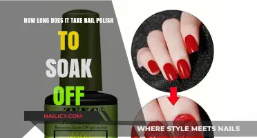 Efficient Nail Polish Removal: Soaking Off Time Explained