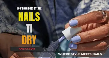 Nail Drying Time: How Long Before They're Dry?