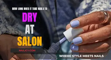 Salon Nail Drying: How Long Before You're Good to Go?